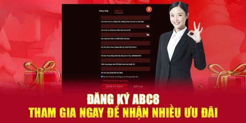 Ghi nhớ những điều lưu ý để đăng ký ABC8 suôn sẻ